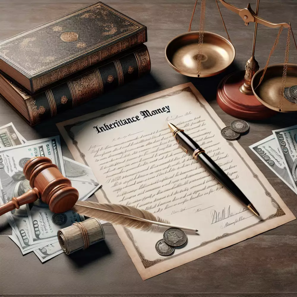 vyplacení peněz z dědictví