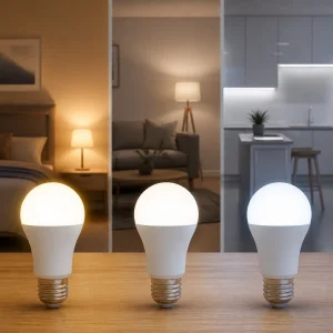 Led Žárovky A Barva Světla Podle Místnosti